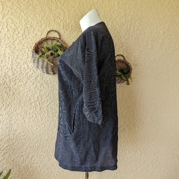 Eileen Fisher shift dress 3/4 sleeve with pockets - Picture 2 of 6